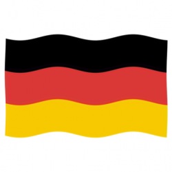 Vlajka Německo, 100x150 cm