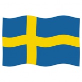 Vlajka Švédsko, 100x150 cm