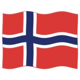 Vlajka Norsko, 100x150 cm