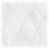 Napron damašek žakárový Diamond, 65x65, bílý