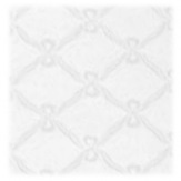 Napron damašek žakárový Loop, 65x65, bílý