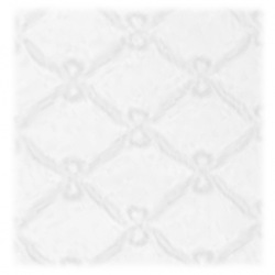 Ubrus damašek žakárový Loop, 135x135, bílý