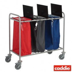 Vozík na sběr prádla Caddie Trisac 3