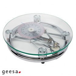 Mechanická osobní váha Geesa Hotel, průhledné sklo