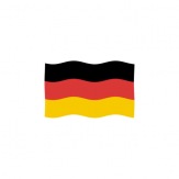 Vlajka Německo, 60x90 cm