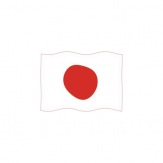Vlajka Japonsko, 60x90 cm